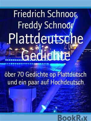 cover image of Plattdeutsche Gedichte